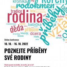 Poznejte příběhy své rodiny – online konference