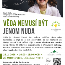 Věda nemusí být jenom nuda! Přijďte si to vyzkoušet