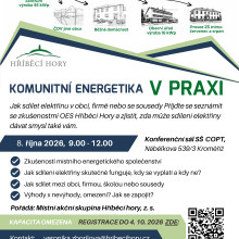Komunitní energetika v praxi: přijďte zjistit, jak funguje sdílení elektřiny